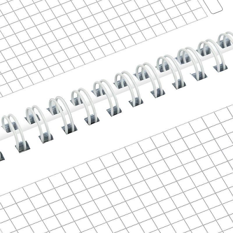 Тетрадь 80л., А5, клетка на гребне BG "Невесомость", soft-touch ламинация, твердая обложка