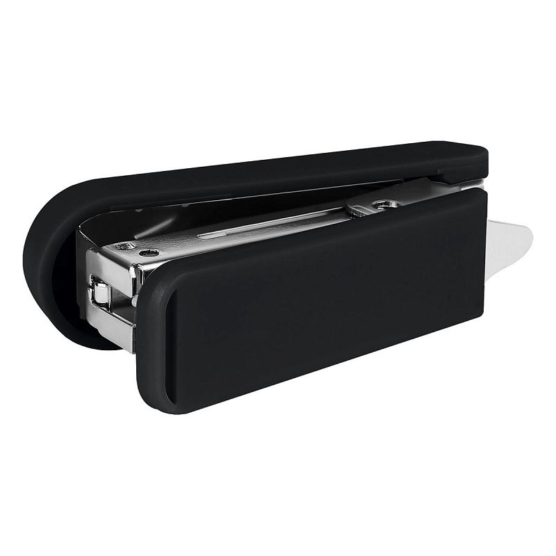 Мини-степлер №10 OfficeSpace до 7л., пластиковый корпус, черный