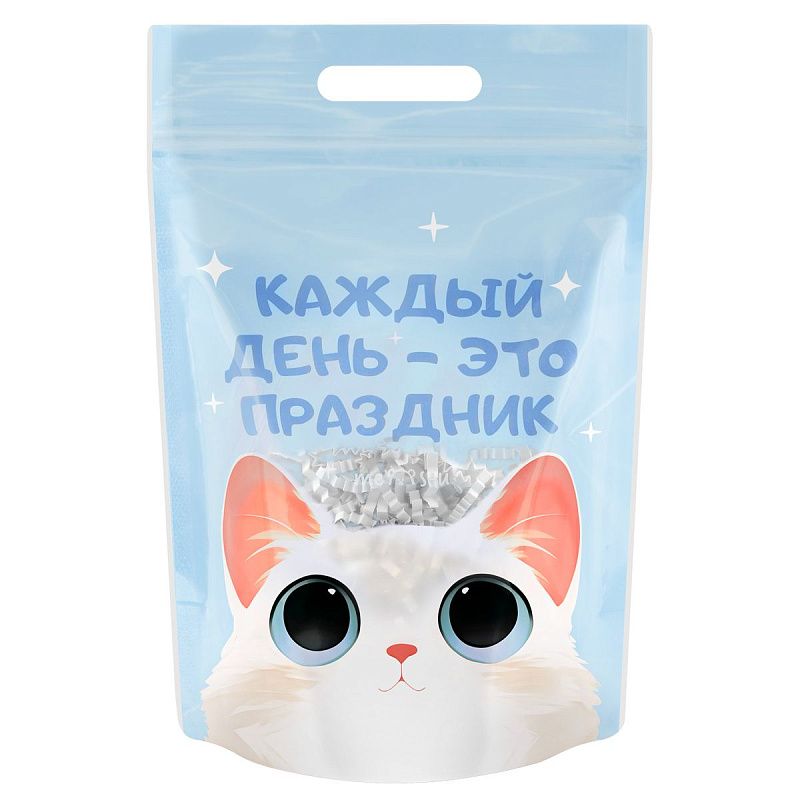 Набор подарочных пакетов 15*22 см, зип-лок, MESHU "Котята", 35шт.