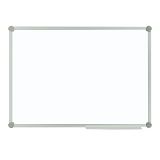 Доска магнитно-маркерная OfficeSpace, 50*70см, алюминиевая рамка Slim, полочка