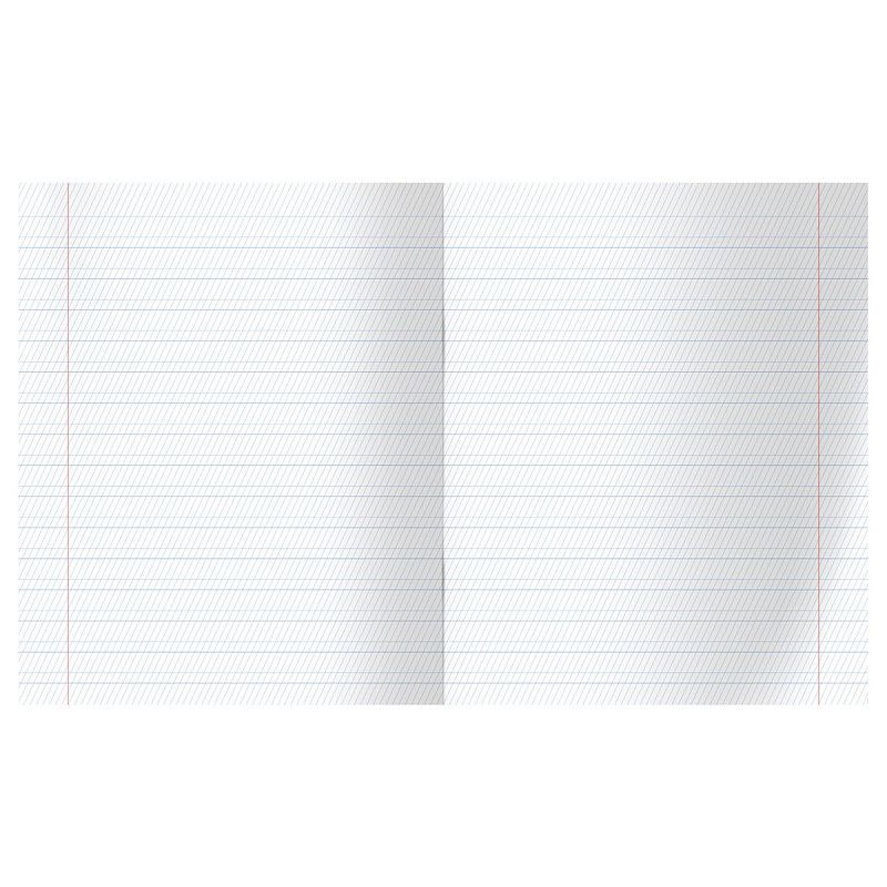 Тетрадь 12л., частая косая линия BG