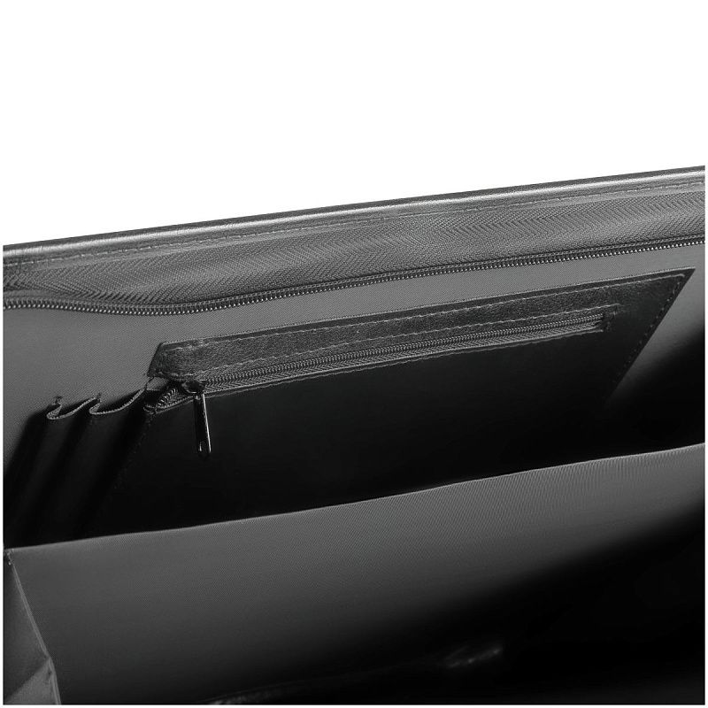 Папка деловая OfficeSpace "Jemini" имп. кожзам, на молнии 