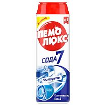 Средство чистящее Пемолюкс "Сода 5 Extra. Ослепительно белый", порошок, 480г 