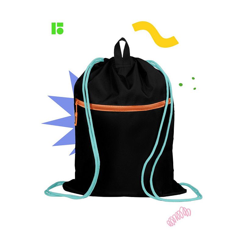 Мешок для обуви 1 отделение Berlingo "Robotics gaming", 400*480мм, расширяющееся дно, светоотражающая лента, карман на молнии 