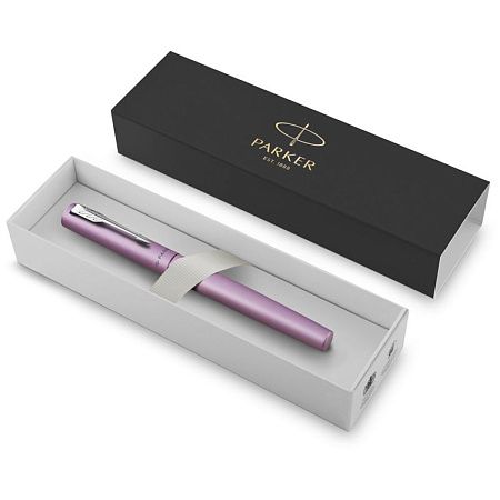 Ручка перьевая Parker "Vector XL Lilac" синяя, 0,8мм, подарочная упаковка 