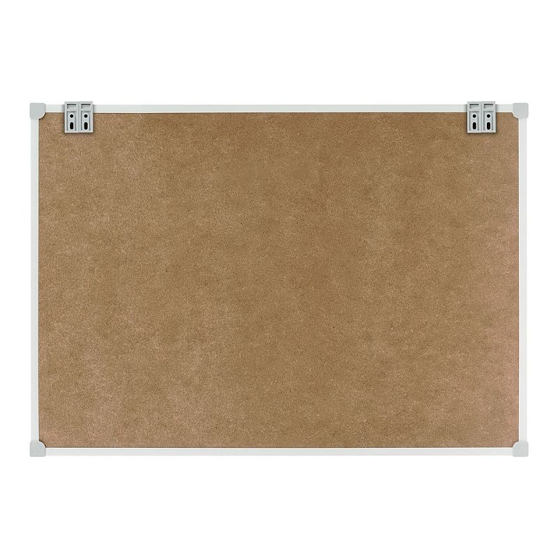 Доска магнитно-маркерная OfficeSpace, 50*70см, рамка ПВХ, полочка