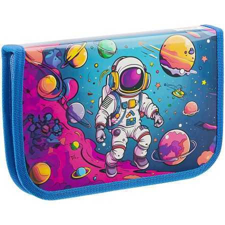 Пенал 1 отделение, 200*130 ArtSpace "Space", ламинированный картон 