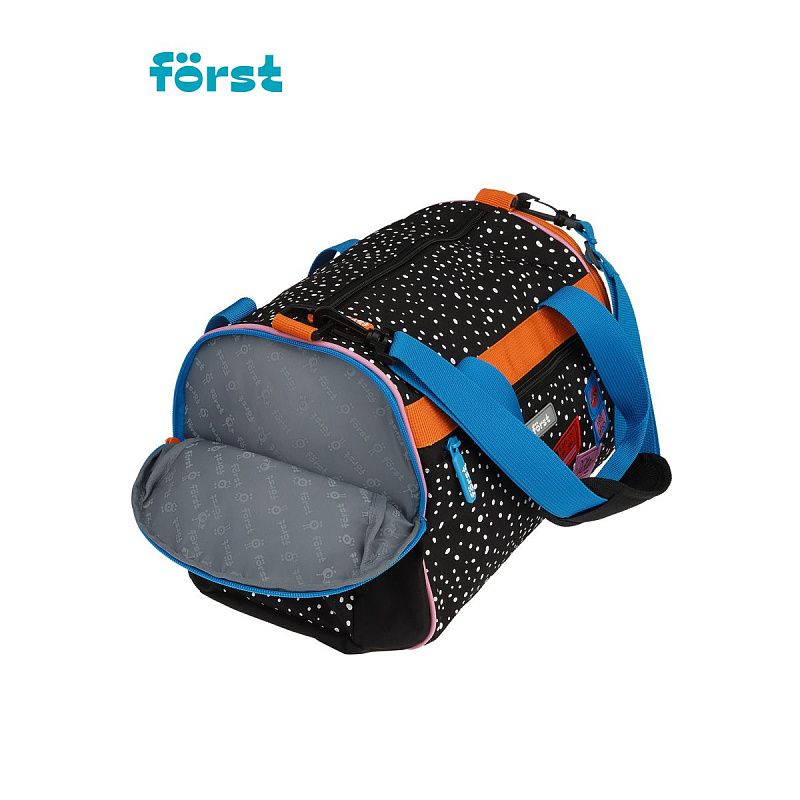 УЦЕНКА - Сумка Först "Dots style" 23*32*20см, 1 отделение, 3 кармана (осн 351791) 