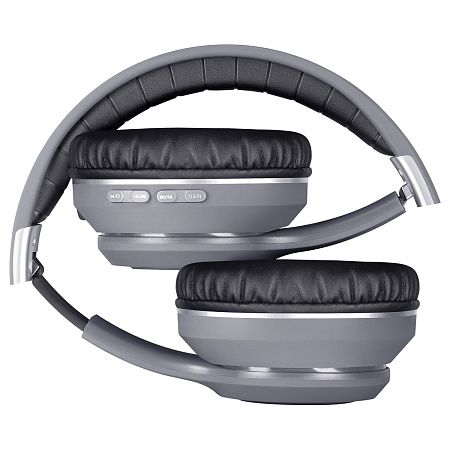 Наушники с микрофоном беспроводные Defender FreeMotion B571, Bluetooth, складные, MicroSD, разъем Type-C, черный