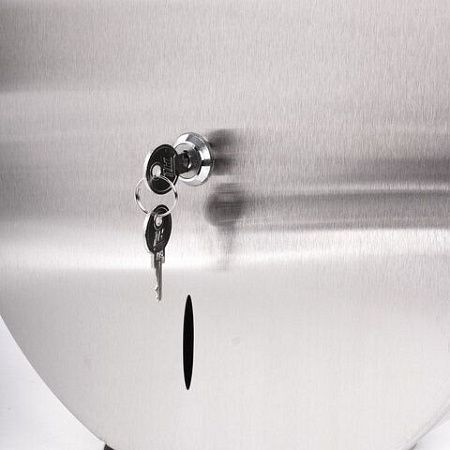 Диспенсер для туалетной бумаги LAIMA PROFESSIONAL INOX, (Система T1) БОЛЬШОЙ, нержавеющая сталь, матовый, 605700 