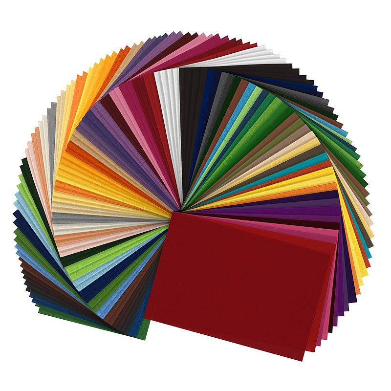 Фетр Мульти-Пульти, А4, 105л., 66цв., 1мм