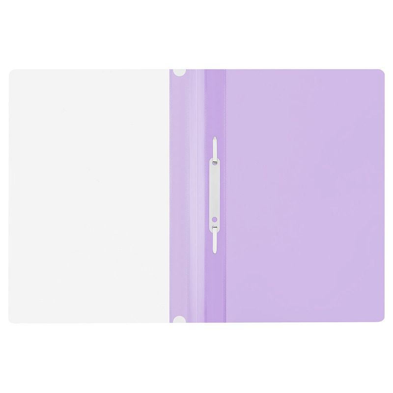 Папка-скоросшиватель пластик. СТАММ А4, 180мкм, пластик, пастельное ассорти 