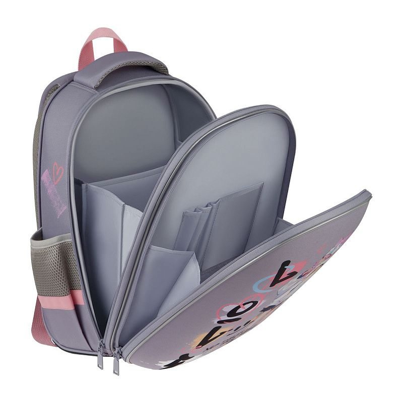 Ранец ArtSpace School Friend "My mood" 39*30*18см, 2 отделения, 2 кармана, анатомическая спинка 