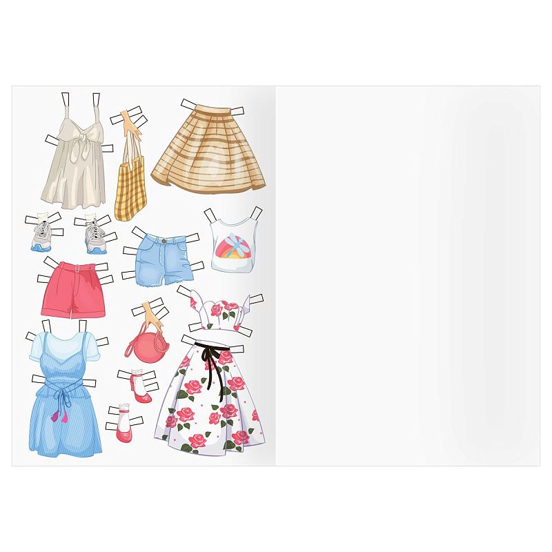 Аппликация ТРИ СОВЫ "Одень куклу. Мой стиль", 16стр.