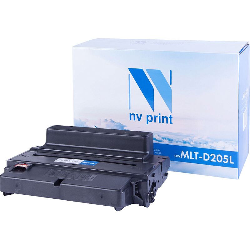 Картридж совм. NV Print MLT-D205L черный для Samsung ML-3310/3710/SCX-4833/5637 (5000стр.) (ПОД ЗАКАЗ)
