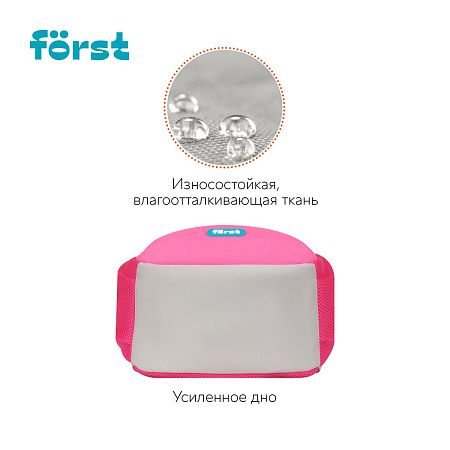Рюкзак Först F-Kids "I'm here" 30*23*13см, 1 отделение, 3 кармана, уплотненная спинка 