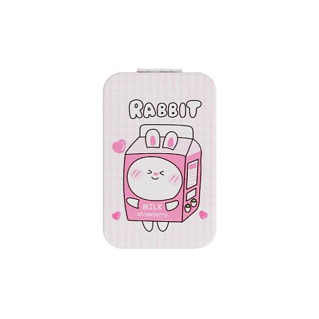 Зеркальце карманное складное MESHU "Milk rabbit"