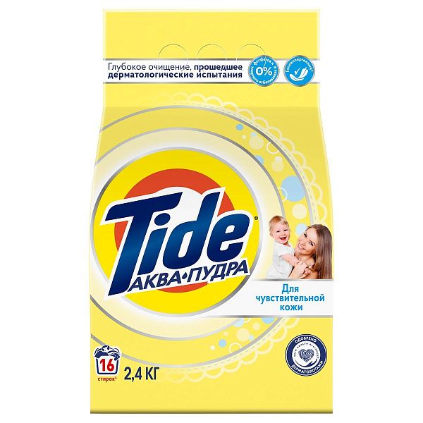 Порошок для машинной стирки Tide "Детский", 2,4кг, 4015600800369 (ПОД ЗАКАЗ) 