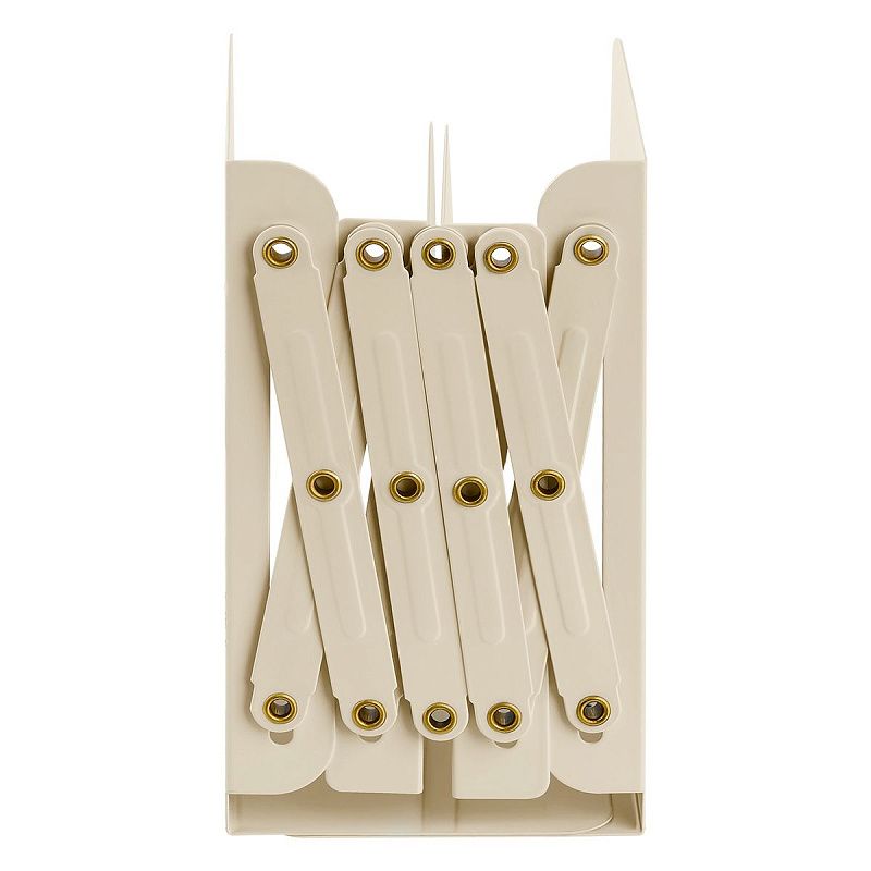 Подставка для книг MESHU "Cute Cat", металлическая, 3 отделения, раздвижная 