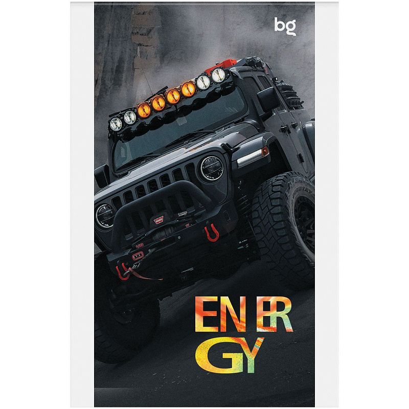 Блокнот А6 48л. на скрепке BG "Racing cars"