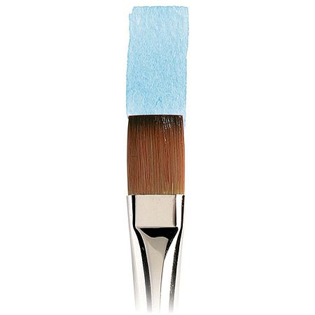 Кисть художественная синтетика Winsor&Newton "Cotman 777", плоская, 3/4, короткая ручка