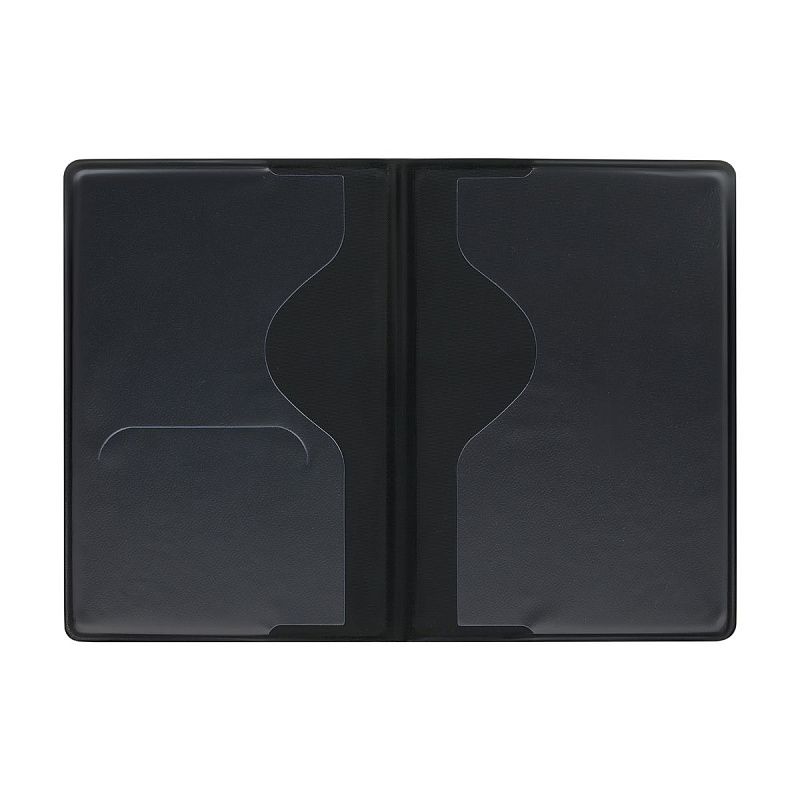 Обложка для паспорта OfficeSpace "Fusion" мягкий полиуретан, капучино, тиснение золотом 