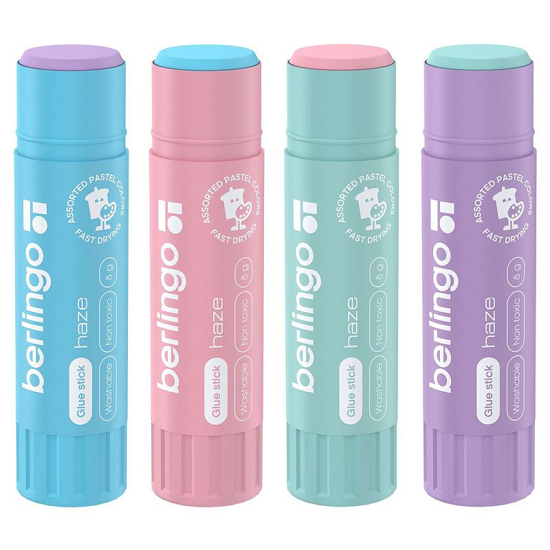 Клей-карандаш Berlingo "Haze", 08г, ПВП