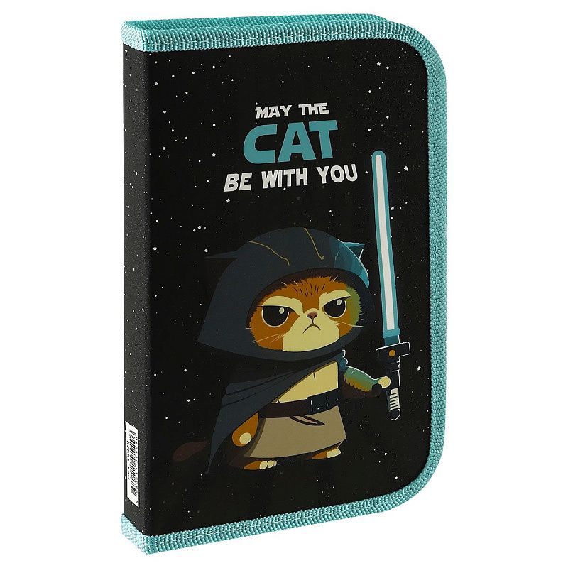 Пенал 1 отделение, 190*115 ArtSpace "Fighter", ламинированный картон, софт-тач