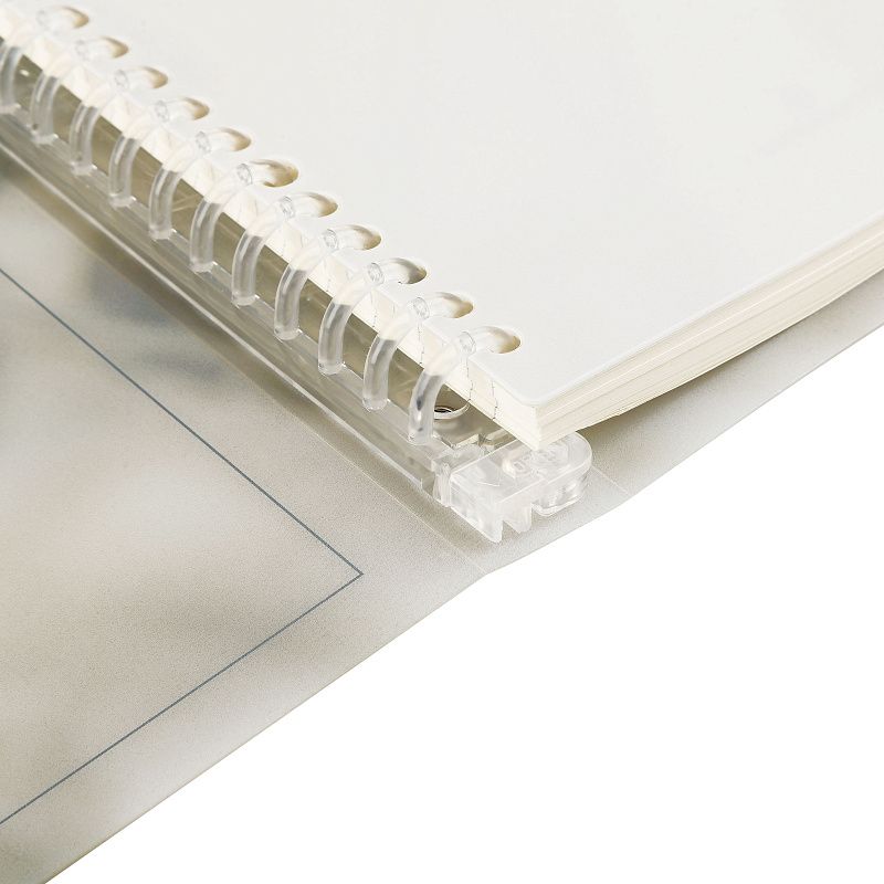 Тетрадь на кольцах 80л., А5, клетка Greenwich Line "View", с пластиковой обложкой