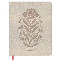 Дневник 1-11 кл. 48л. ЛАЙТ BG "Wild Flower", иск. кожа, блинтовое тиснение, ляссе