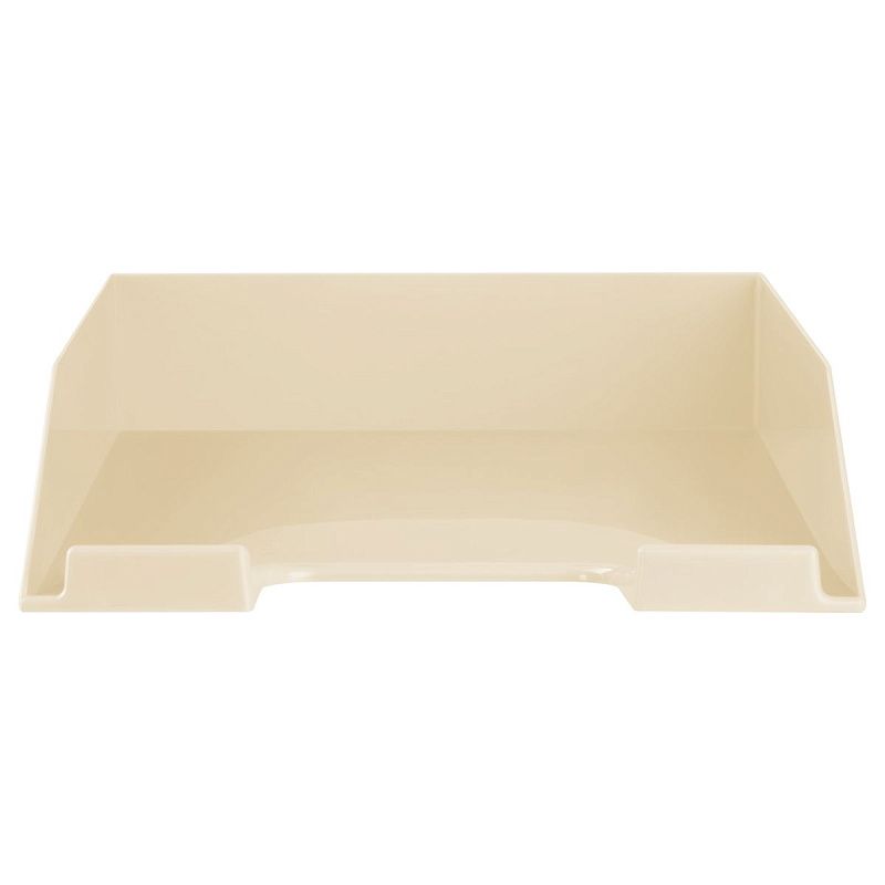 Лоток для бумаг горизонтальный СТАММ "Фаворит", бежевый
