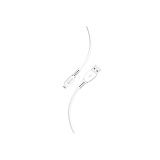 Кабель Smartbuy S40, USB - Lightning, для Apple, 3A output, 1м, белый