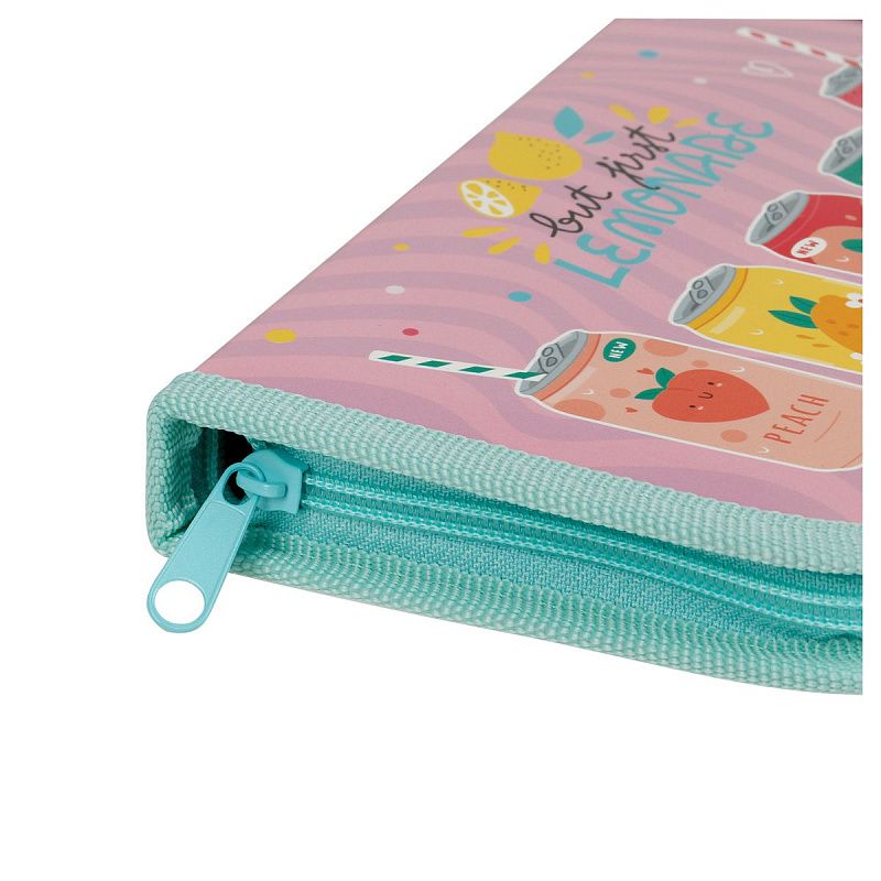 Пенал 1 отделение, 200*130 ArtSpace "Lemonade", ламинированный картон 