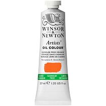 Краска масляная профессиональная Winsor&Newton "Artists Oil", 37мл, беcкадмиевый оранжевый Краска масляная профессиональная Winsor&Newton "Artists Oil", 37мл, беcкадмиевый оранжевый
