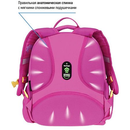 Рюкзак Berlingo Kids "Unistar" 36*27*12см, 1 отделение, 2 кармана, эргономичная спинка, LED кант 