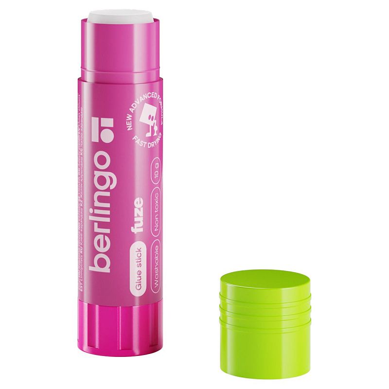 Клей-карандаш Berlingo "Fuze", 10г, ПВП