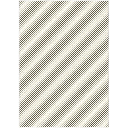 Упаковочная бумага глянц. 70*100см, MESHU "Pattern on white", 80г/м2, ассорти 5 дизайнов