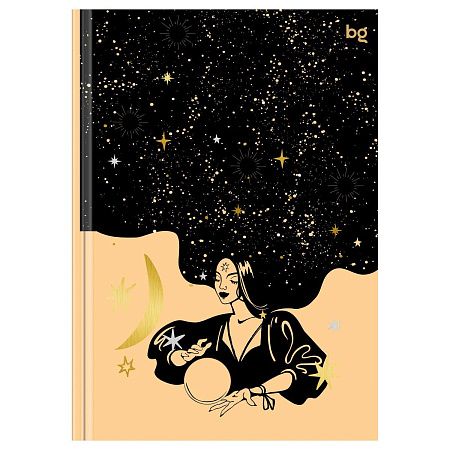 Записная книжка А5 80л. BG "Таро", матовая ламинация, тиснение фольгой, блок в точку, 100 гр/м2