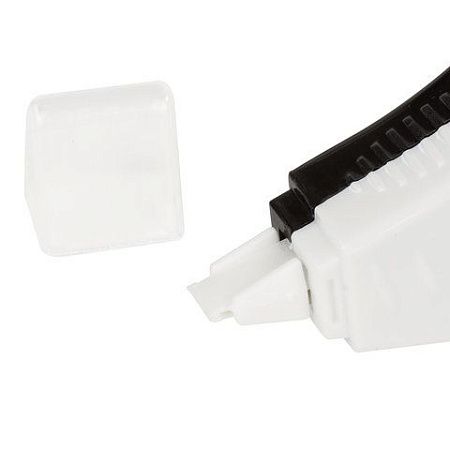 Корректирующая лента BRAUBERG "BLACK&WHITE" 5 мм х 8 м, корпус белый, механизм перемотки, блистер, 226813