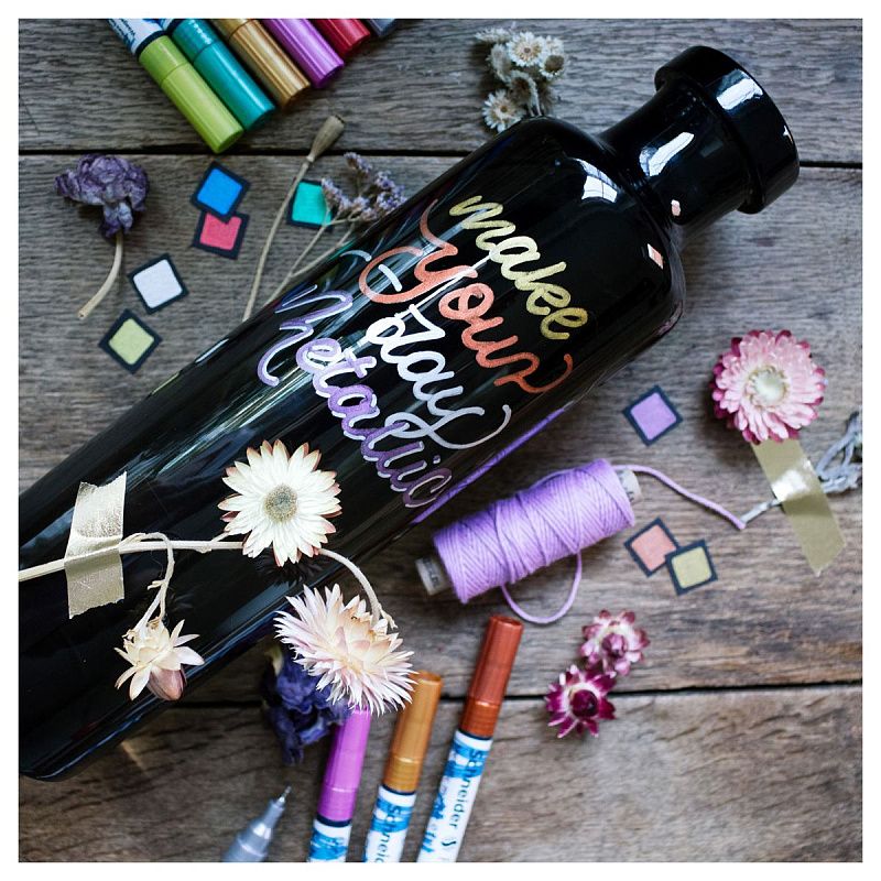 Набор маркеров для декорирования Schneider "Paint-It 010" 04цв., металлик, 0,8мм 