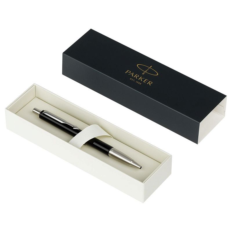 Ручка шариковая Parker "Vector Black" синяя, 1,0мм, подарочная упаковка 