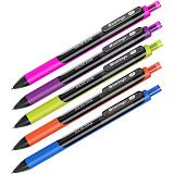 Ручка гелевая автоматическая Berlingo "Color Zone gel" черная, 0,5мм, грип