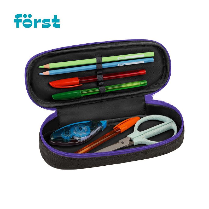 Пенал корпусный 1 отделение, 220*90*45 Först "Fancy", полиэстер 