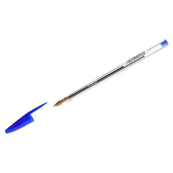 Ручка шариковая Bic "Cristal" синяя, 1,0мм