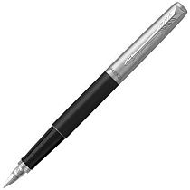 Ручка перьевая PARKER "Jotter Bond Street Black CT", черный, детали нержавеющая сталь, синяя, 2030947 Ручка перьевая PARKER "Jotter Bond Street Black CT", черный, детали нержавеющая сталь, синяя, 2030947