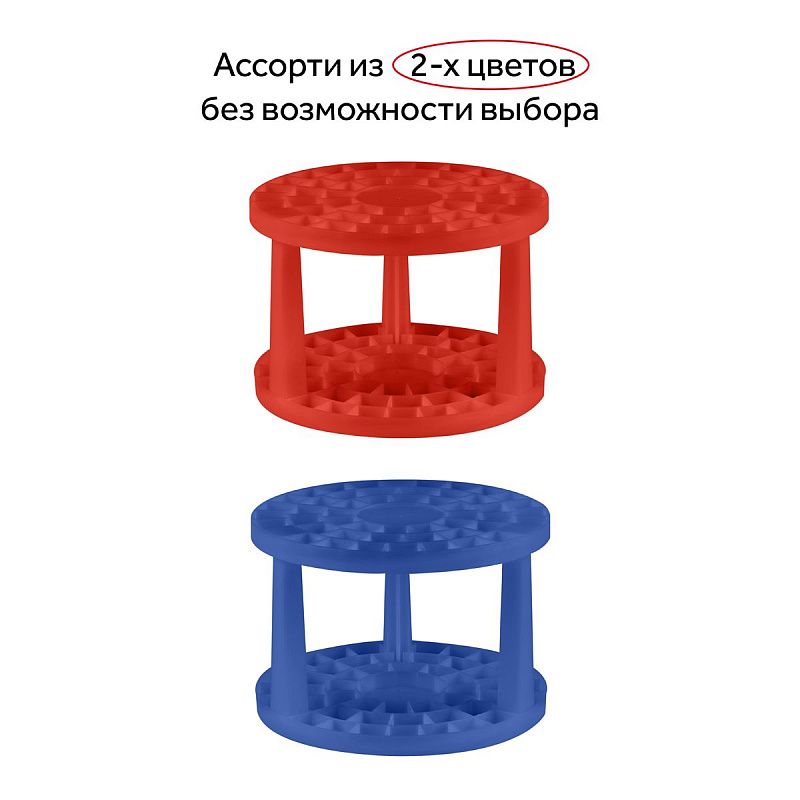 Подставка для кистей Гамма, пластик, ассорти