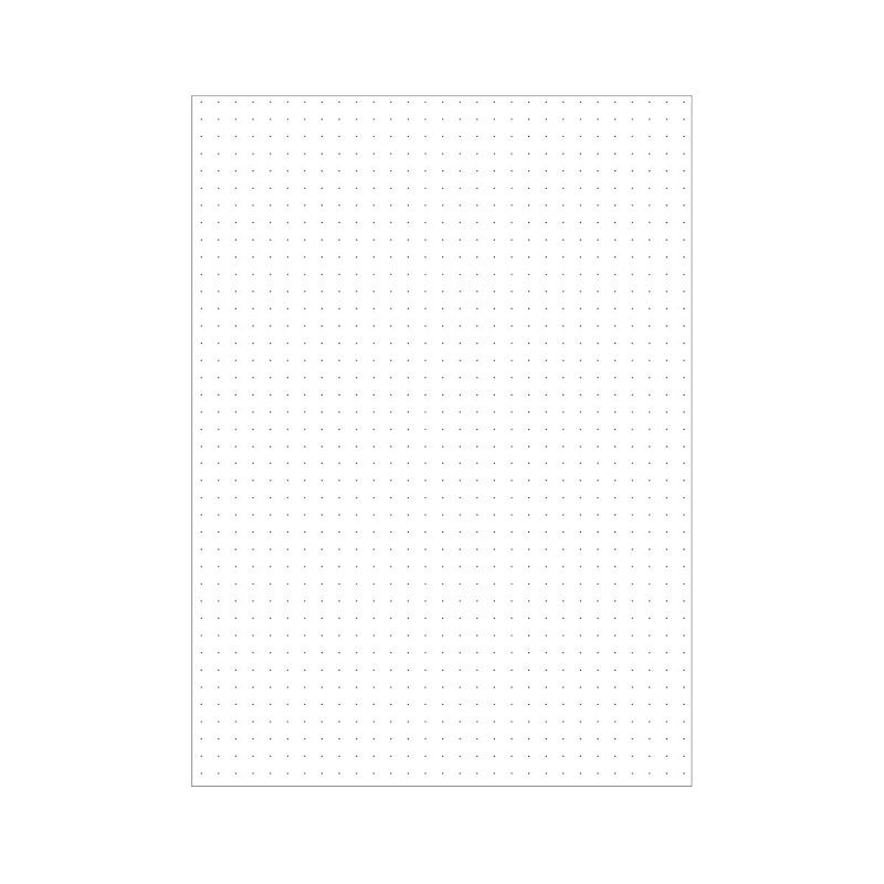 Сменный блок 80л., А5, BG, белый, в точку, пленка т/у, с вкладышем