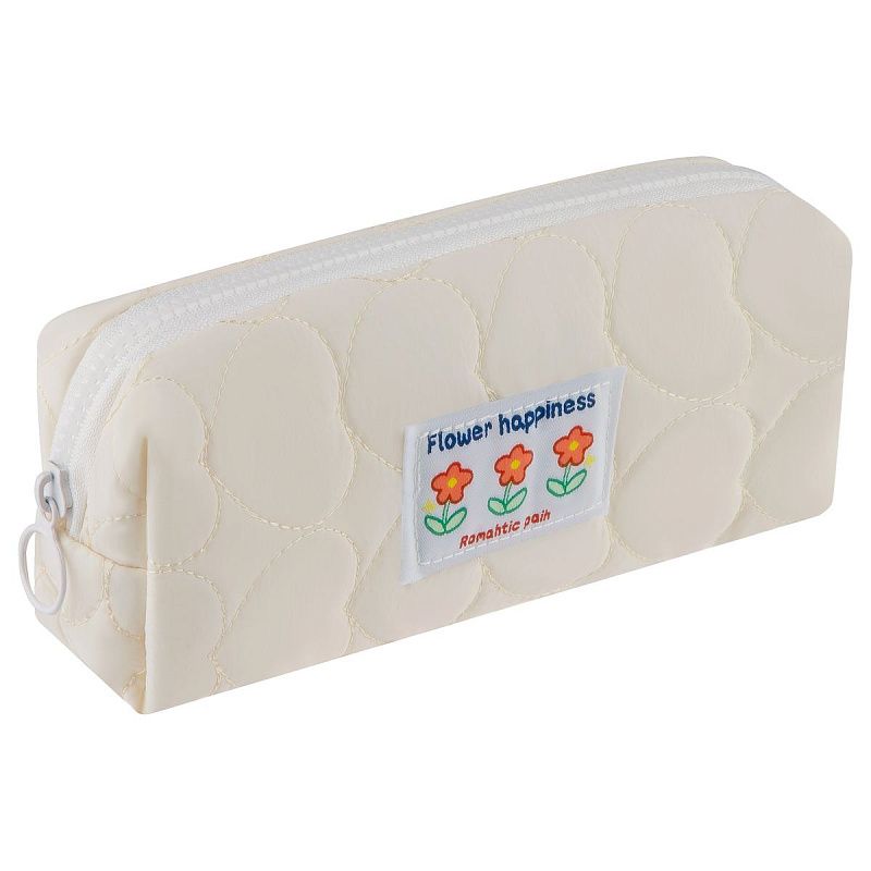 Пенал, 220*70*60 ArtSpace "Flowers on beige", 50% полиэстер, 50% полиуретан, подкладка