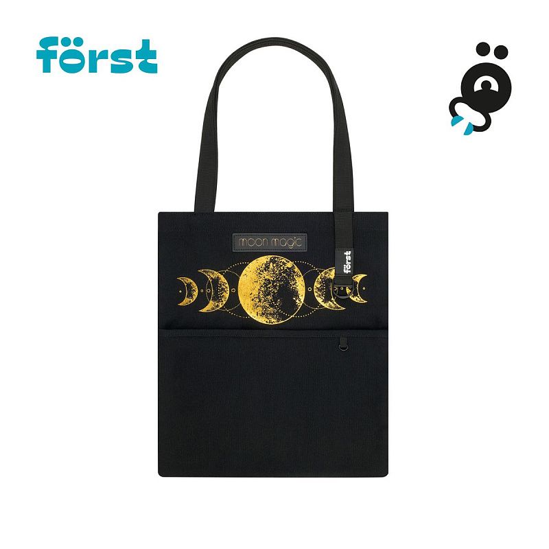 Сумка-шоппер Först "Moon phases" 40*35см, 1 отделение, женская 