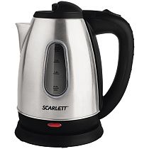 УЦЕНКА-Чайник электрический Scarlett SC-EK21S20, 1,8л, 1600Вт, нержавеющая сталь